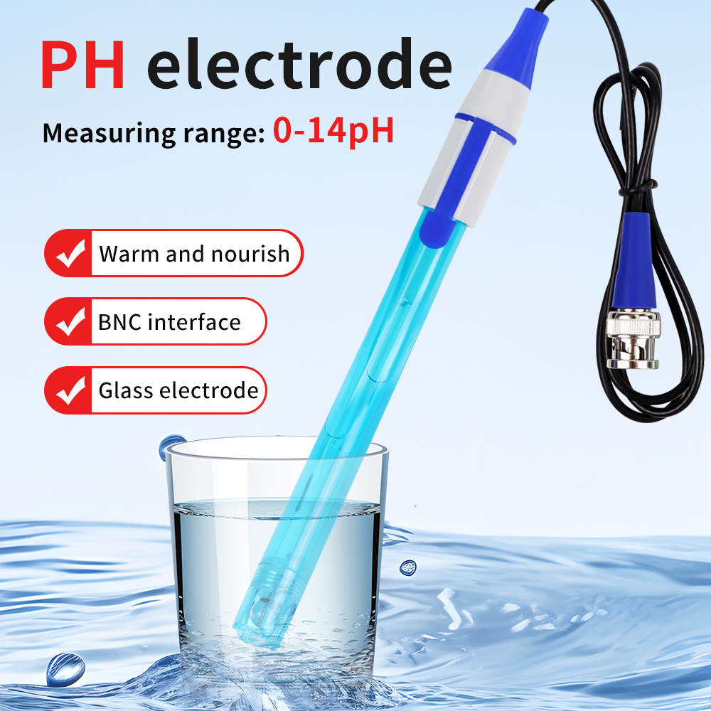 Ph Meter Digital Water Tester - PH ORP Electrode Probe BNC Connector