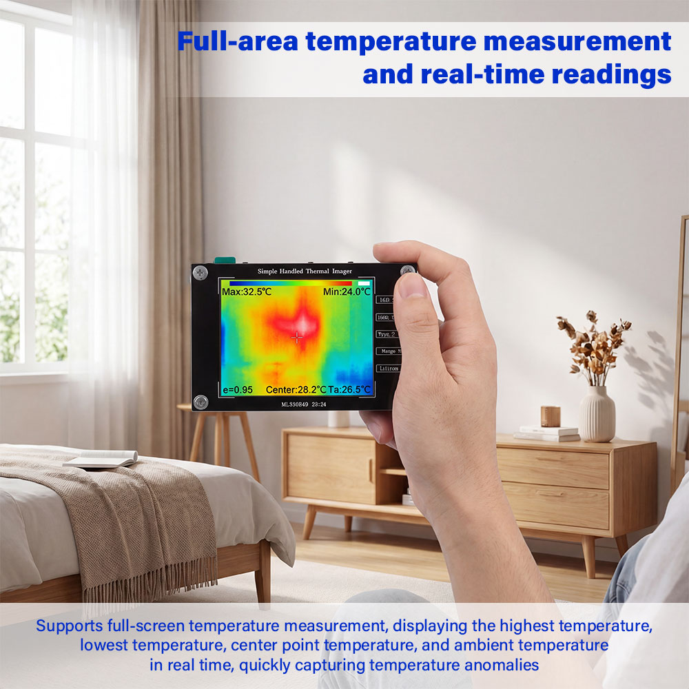 Thermal Imaging Camera Pcb Repair - -40℃~300℃ Portable Infrared Imager 3.2 Inch