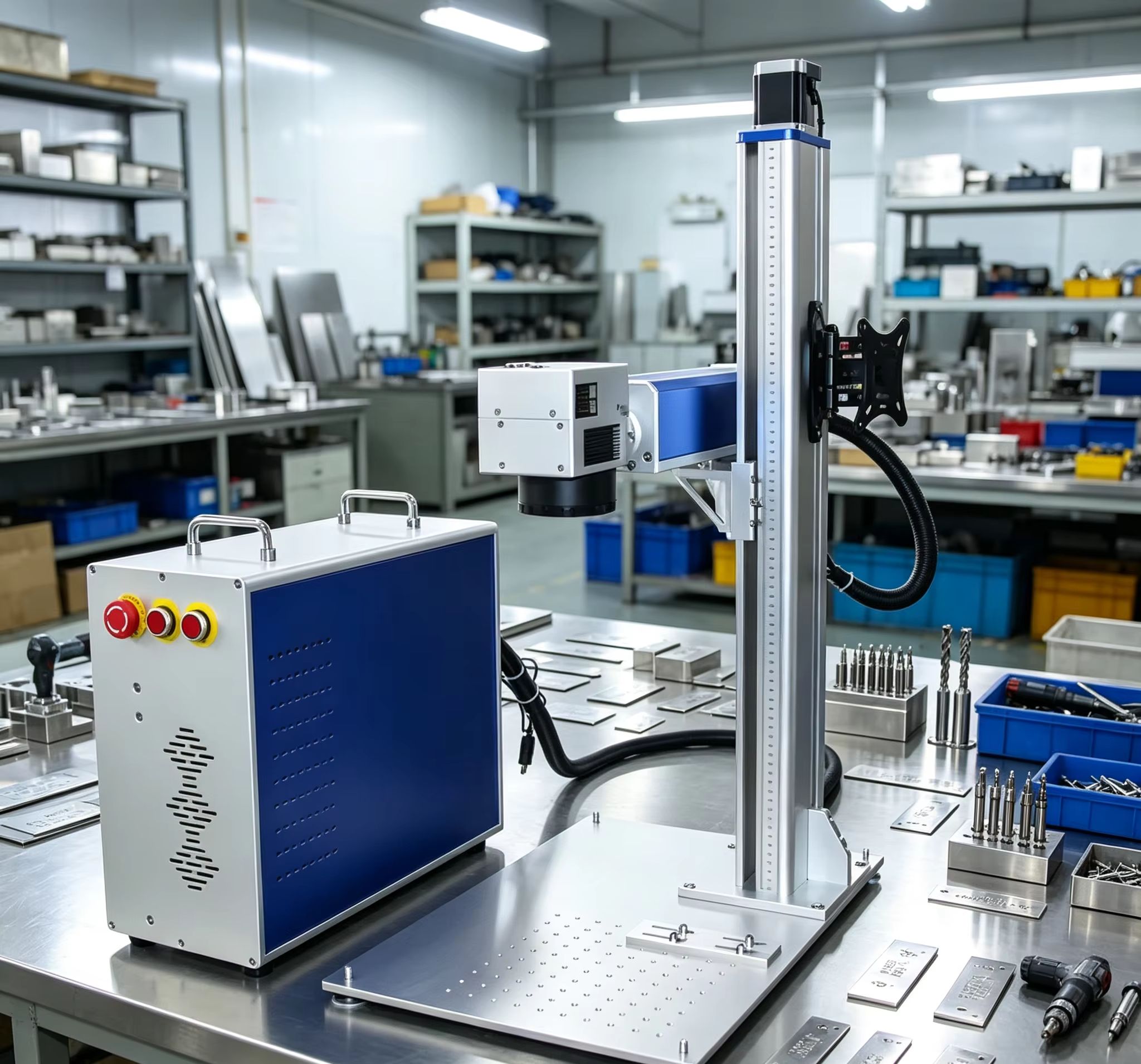 Factory Direct 30W Fiber Laser - Fiber Laser Marking Machine 30W ulasan dan harga